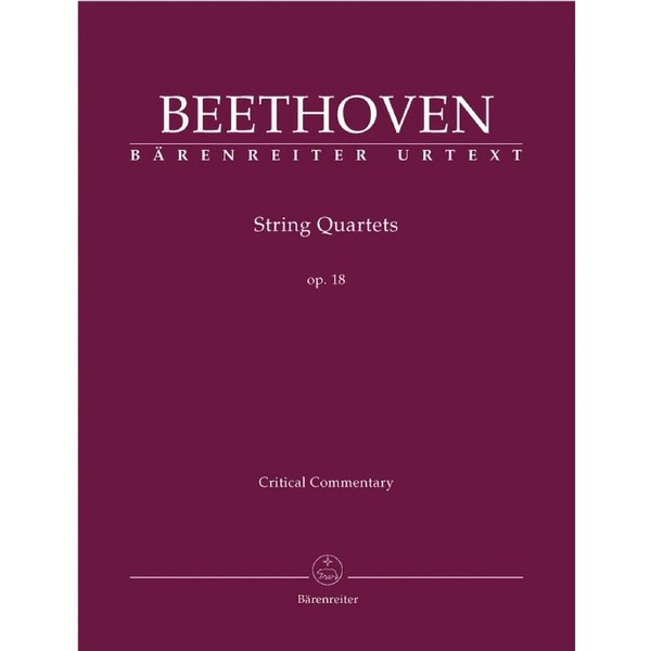 String Quartets Op. 18