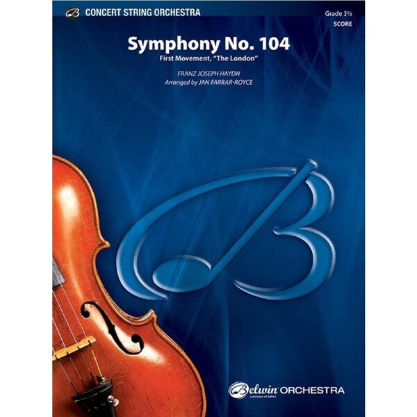 Symphony No 104 Mvt 1 String Orchestra Gr 3.5