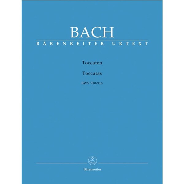 Toccatas BWV 910-916 for Piano and Harpsichord Sheet Music