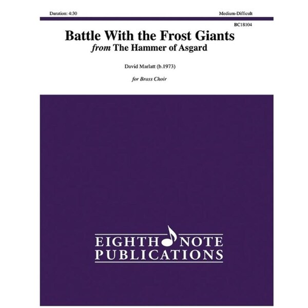 Battle With The Frost Giants Brass Choir