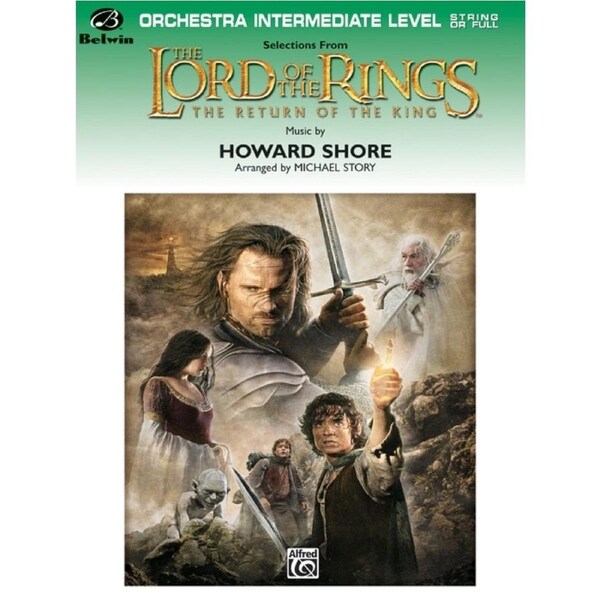 Lord Of The Rings Return King Selections Full Orchestra Gr 2.5