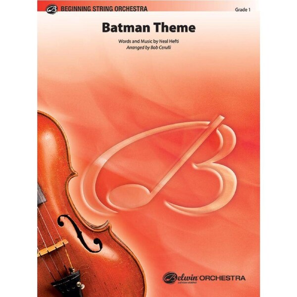 Batman Theme String Orchestra Sheet Music for Grade 1 | Woolworths