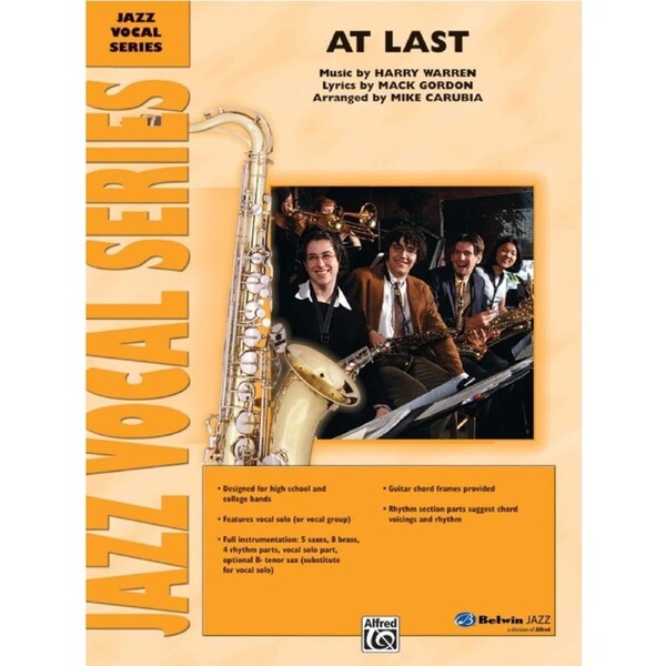At Last Jazz Ensemble Sheet Music for 4 Vocalists