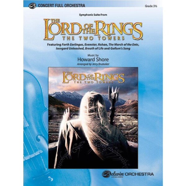 Symphonic Suite Lord of the Rings: Two Towers Full Orchestra Sheet Music