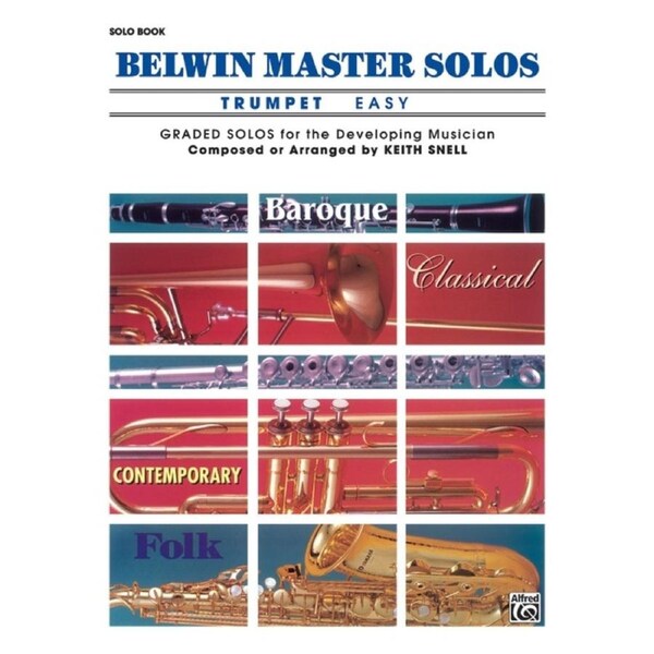 Belwin Master Solos Easy Book 1 Trumpet