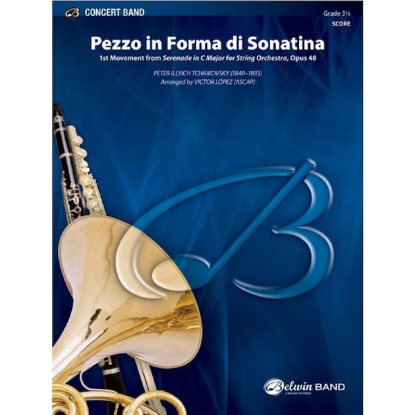 Pezzo In Forma Di Sonatina Concert Band Score Only