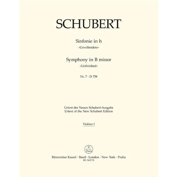 Symphony No 7 Unfinished Violin 2 Sheet Music