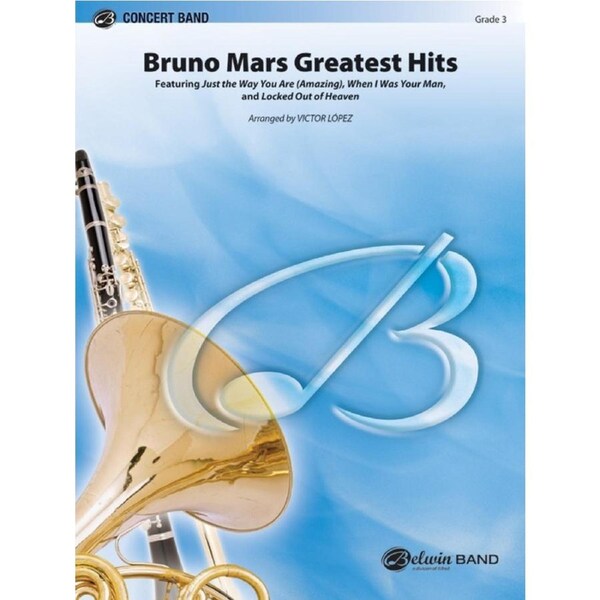 Bruno Mars Greatest Hits Concert Band Gr 3