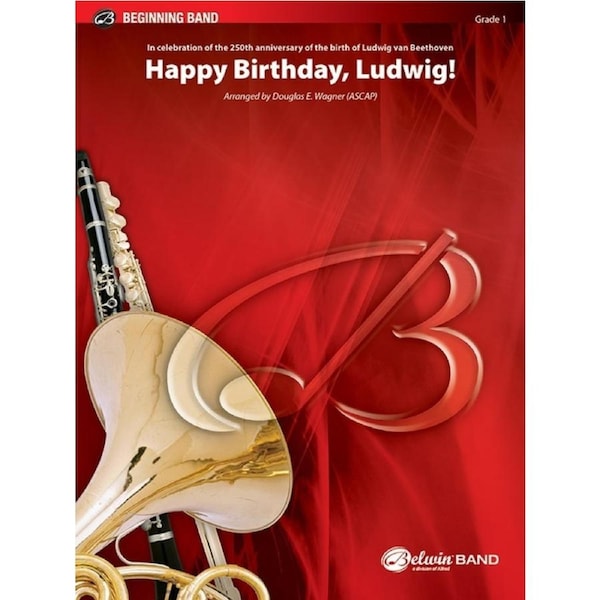Happy Birthday Ludwig Concert Band Gr 1