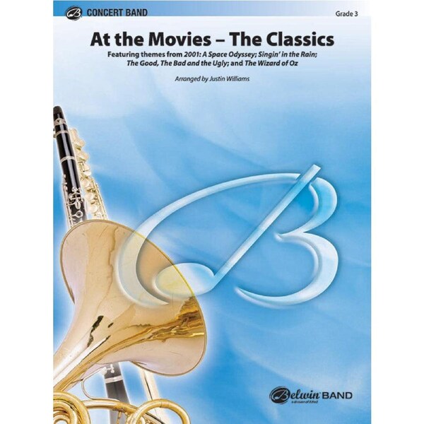 At the Movies the Classics Concert Band Sheet Music Gr 3