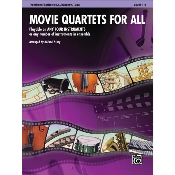 Movie Quartets For All Trombone