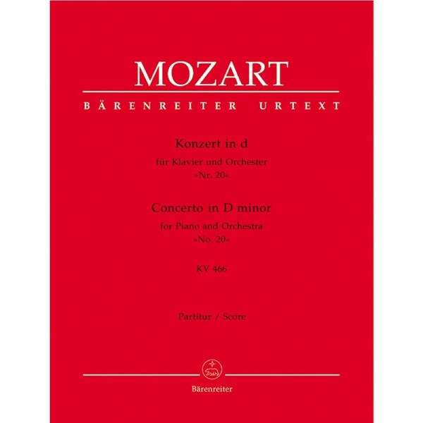 Concerto For Piano And Orchestra No. 20 In D Minor K. 466