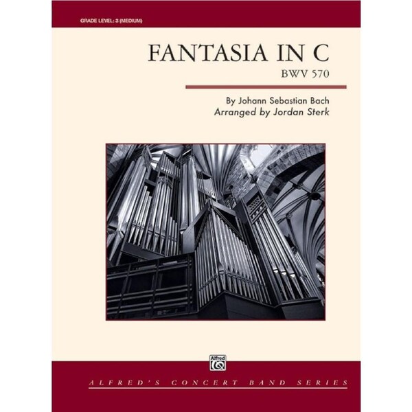 Fantasia In C BWV 570 Concert Band Gr 3