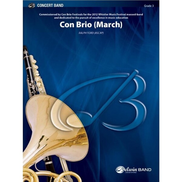 Con Brio March Concert Band Gr 3