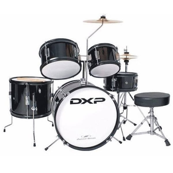 DXP 5 Piece Junior Drum Kit Black