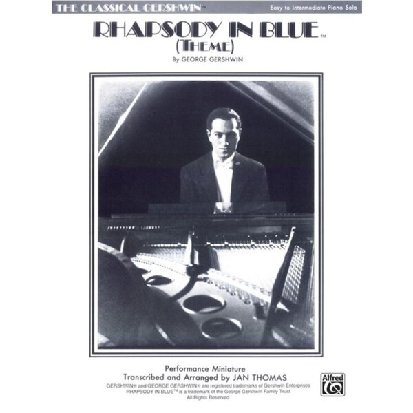 Rhapsody In Blue Theme - Easy/Intermediate Piano