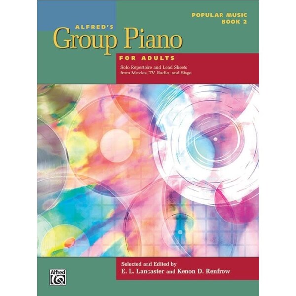 Alfred's Group Piano For Adults Popular Book 2