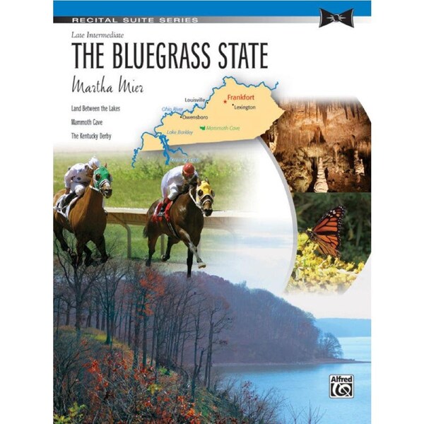 The Bluegrass State Piano Solo Sheet Music by Martha Mier