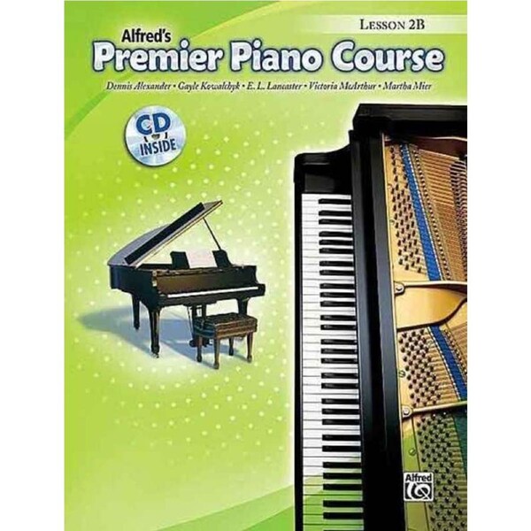 Premier Piano Course Lesson Level 2B Softcover Book/CD