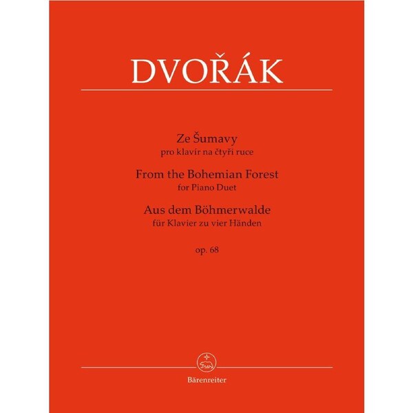 From The Bohemian Forest For Piano Duet Op. 68