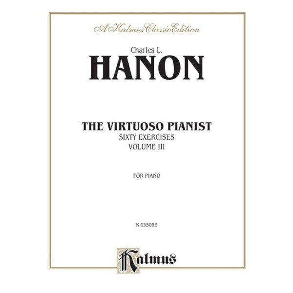 Hanon Virtuoso Pianist Book 3 P/S