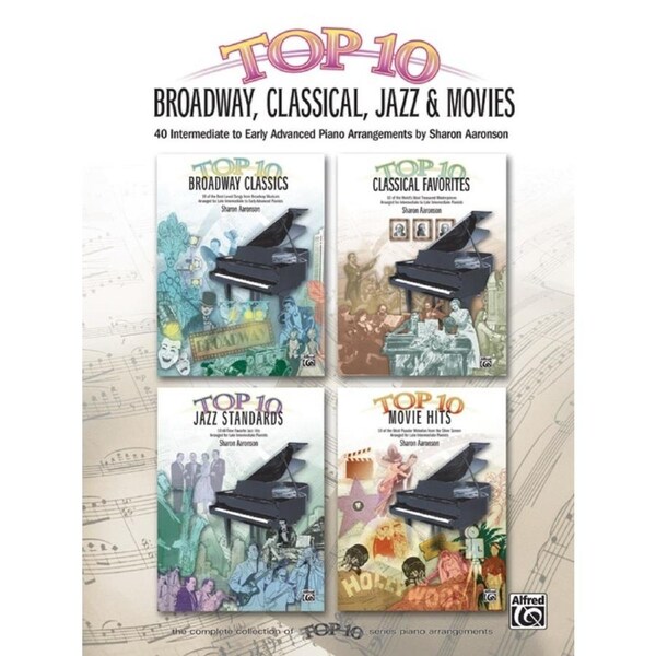 Top 10 Broadway Classical Jazz And Movies Piano