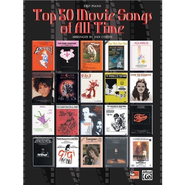 Top 50 Movie Songs Of All Time - Easy Piano