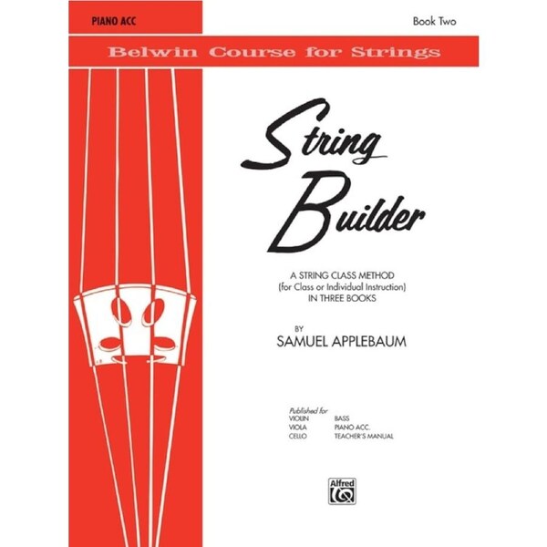 String Builder Book Two - Piano Accompaniment