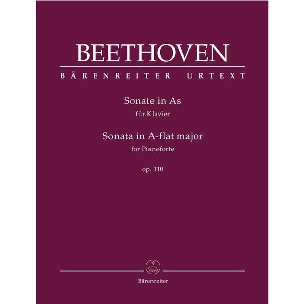 Sonata For Pianoforte In A-Flat Major Op. 110