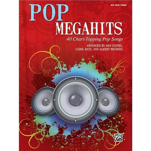 Pop Megahits 40 Chart-Topping Pop Songs Bn Piano