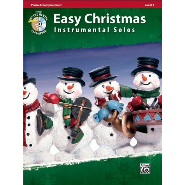 Easy Christmas Instrumental Solos Piano Accomp