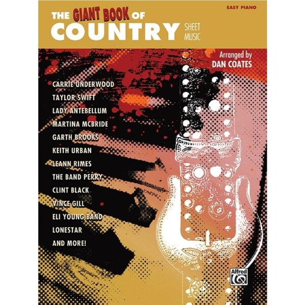 The Giant Book Of Country Sheet Music Easy Piano