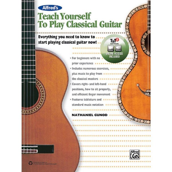 Teach Yourself To Play Classical Guitar Book/CD/DVD
