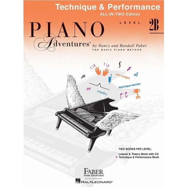 Piano Adventures All In Two 2B Technique Performance (Softcover Book)