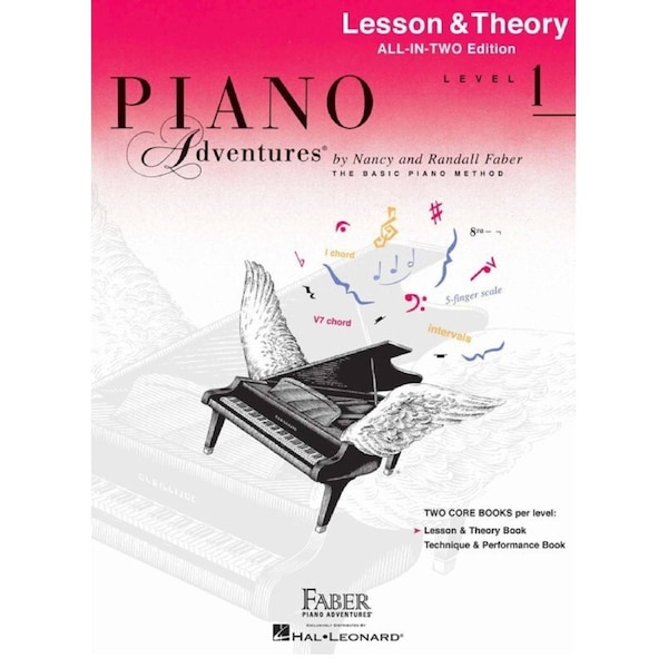 Piano Adventures All-In-Two Level 1 Lesson & Theory Book