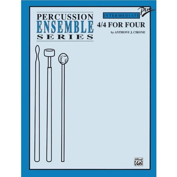 4/4 For Four Percussion Ensemble - Intermediate