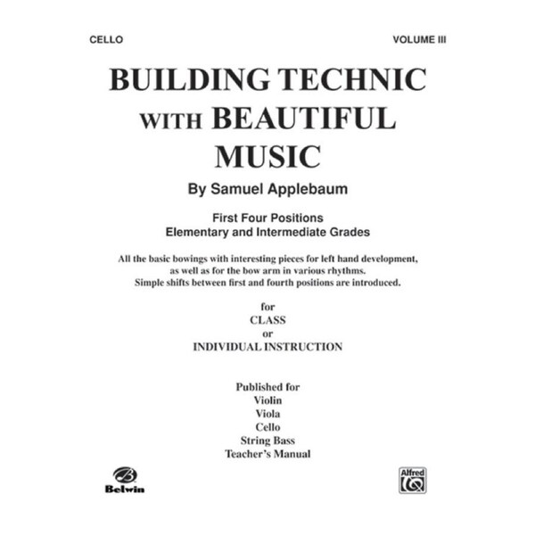Building Technique With Beautiful Music Book 3 Vc