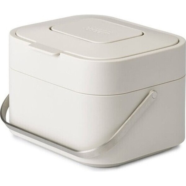 Joseph Joseph Stack 4L Food Waste Caddy - Stone