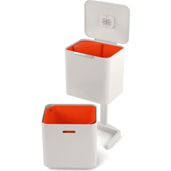 Joseph Joseph Totem Max 60L Waste Separation Bin - Stone