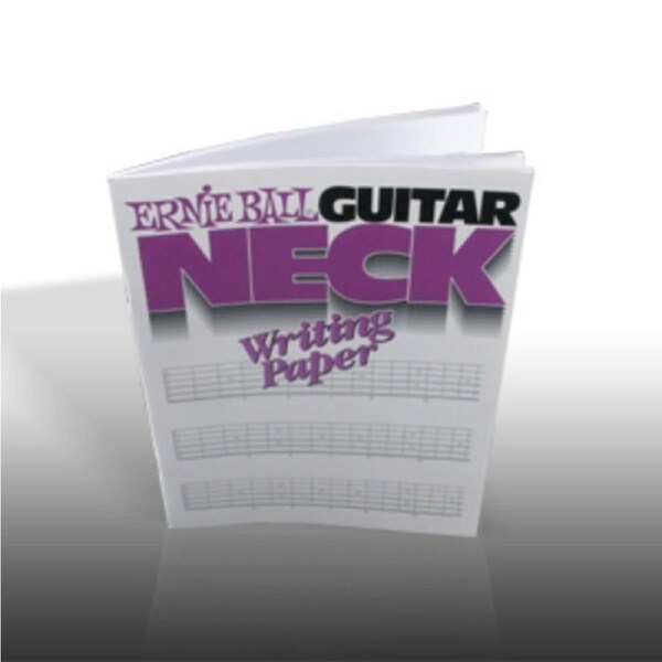 Guitar Neck Writing Paper Book (Softcover Book)