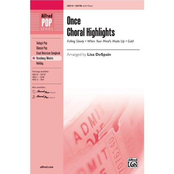 Once Choral Highlights SATB