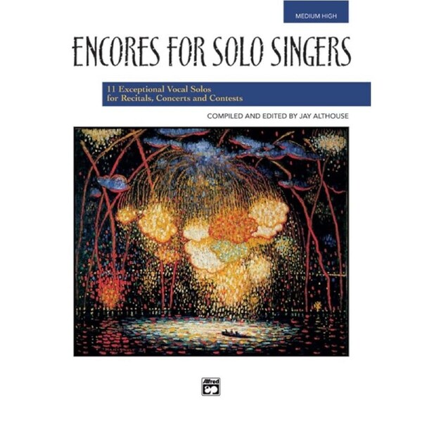 Encores For Solo Singers Medium High Voice Book/CD