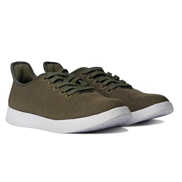 Axign River Lightweight Casual Orthotic Shoes Sneakers Runners - Khaki EU 40