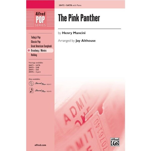 Pink Panther SATB