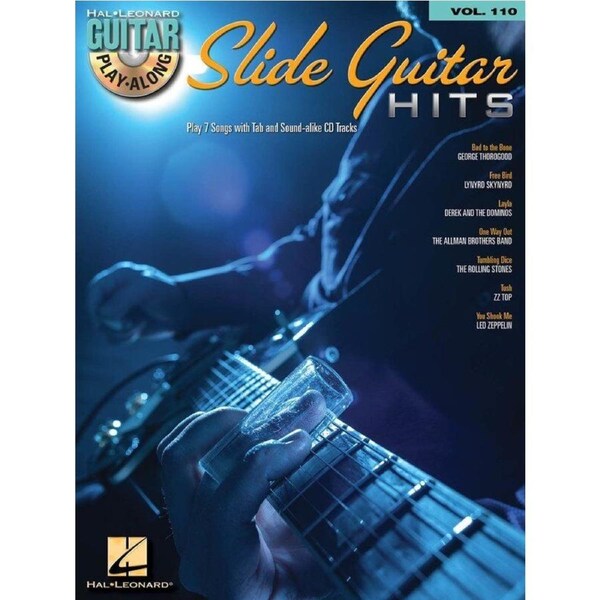 Slide Guitar Hits Guitar Play-Along V110 BK/CD