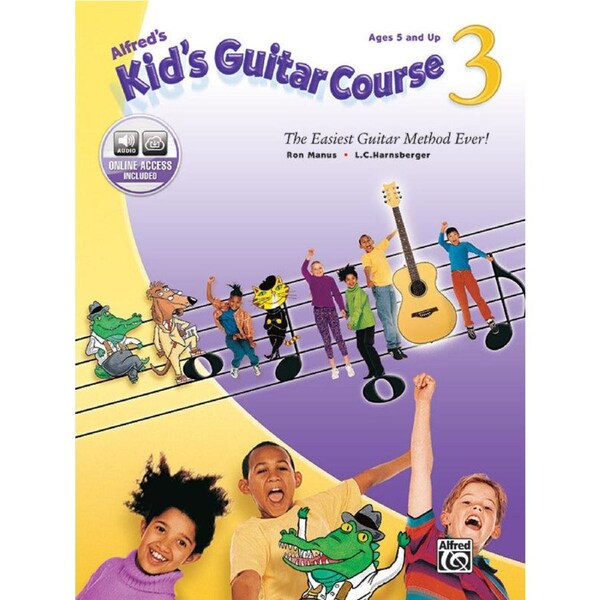 Alfred's Kids Guitar Course 3 BK/OA