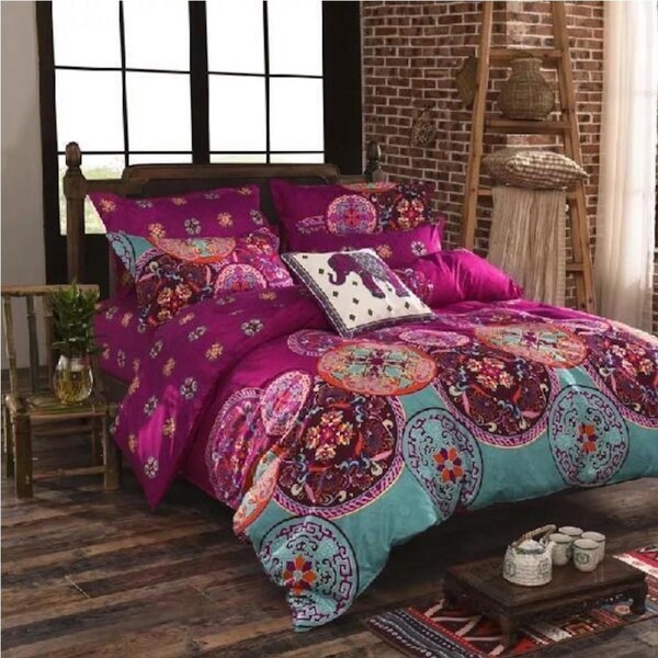 Mandalas Design Quilt Cover Set King