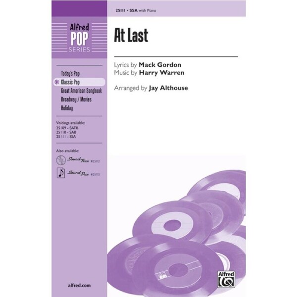 At Last - SSA Choral Sheet Music