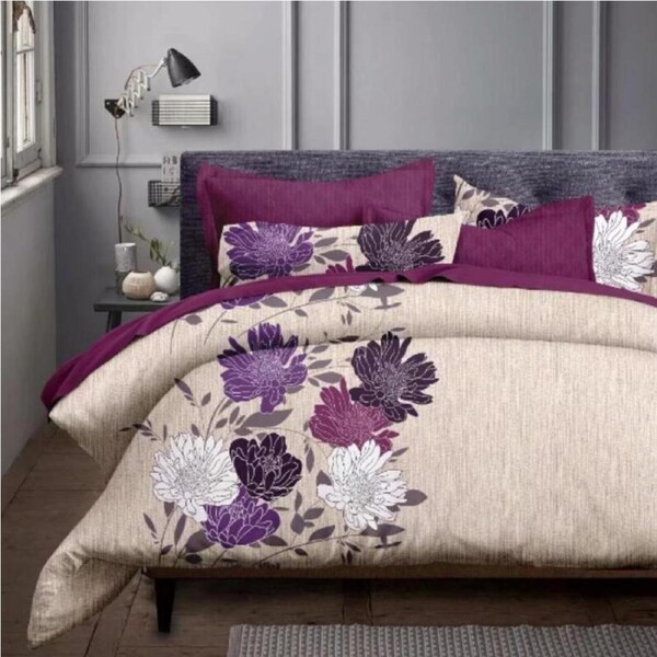 Float Flora Quilt/Doona Cover Pillowcase Set Super King