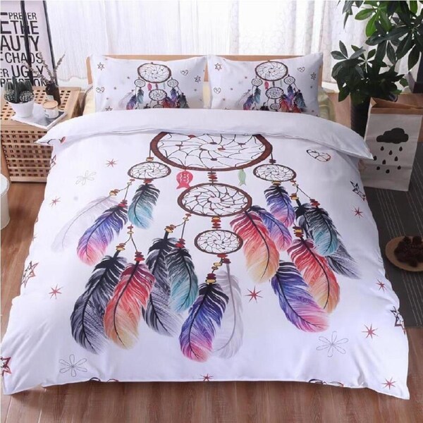Dream Catcher Quilt/Doona Cover Set Double